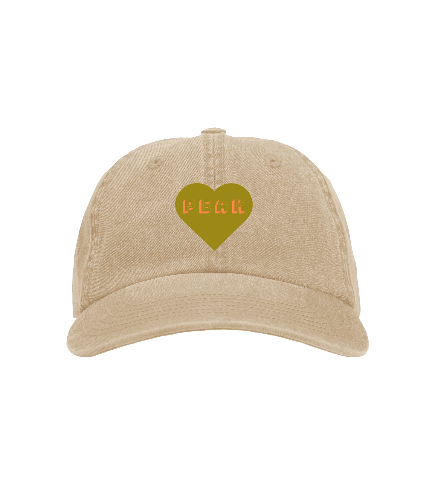 Hat Heart Olive